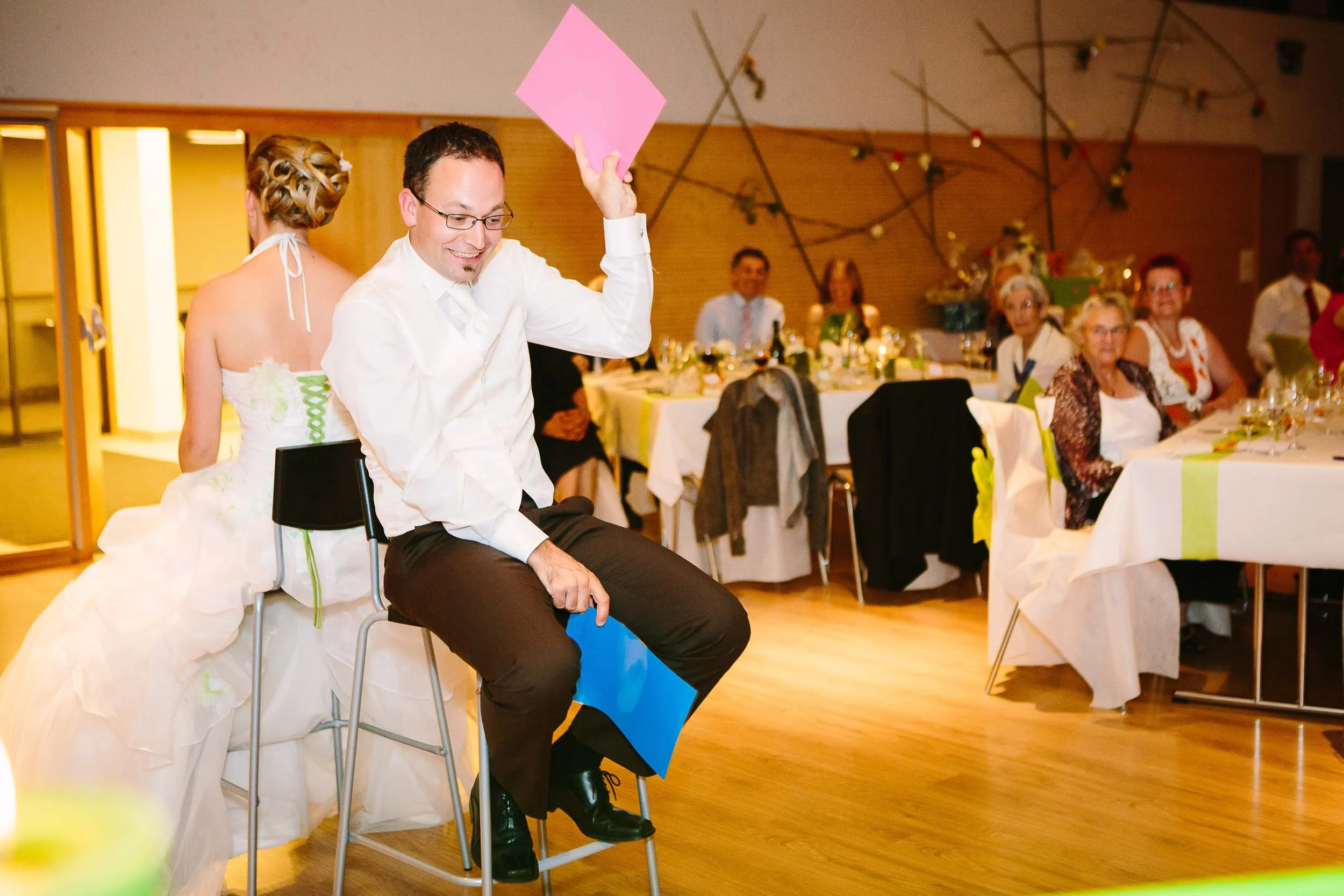 Top wedding reception games in Switzerland, Elle et Lui