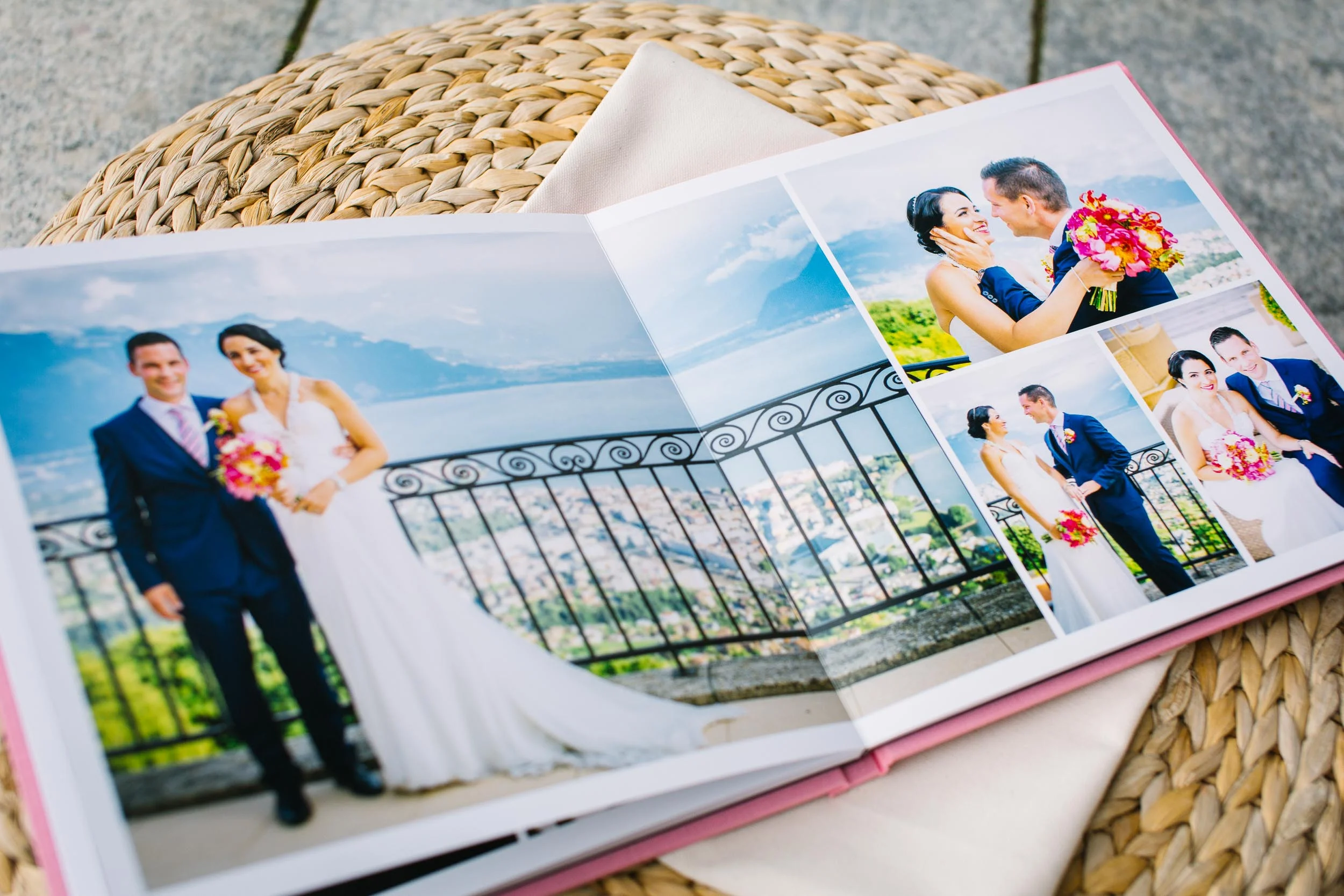 Pick a wedding album to suit the style of your special day.
