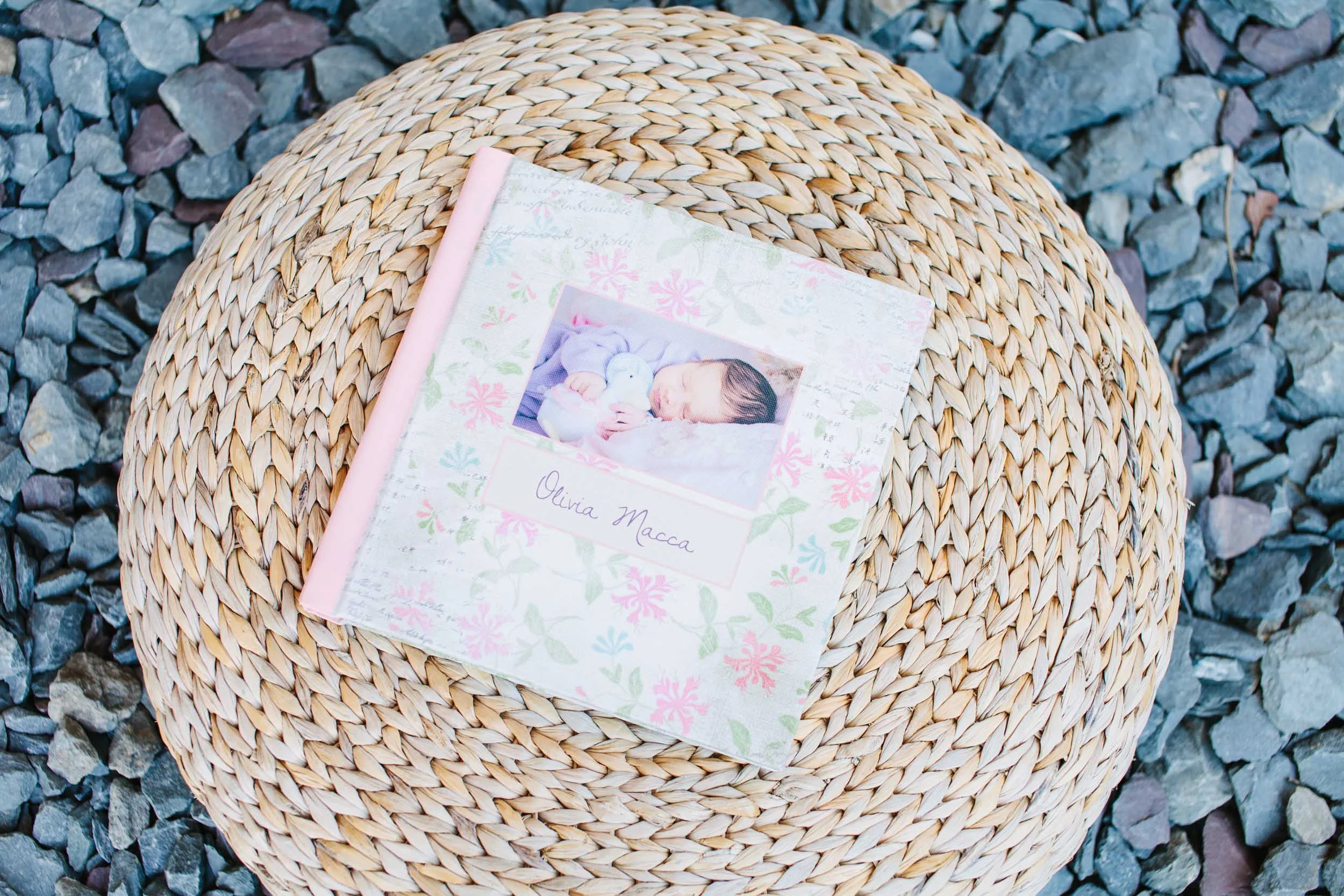 Newborn photo album