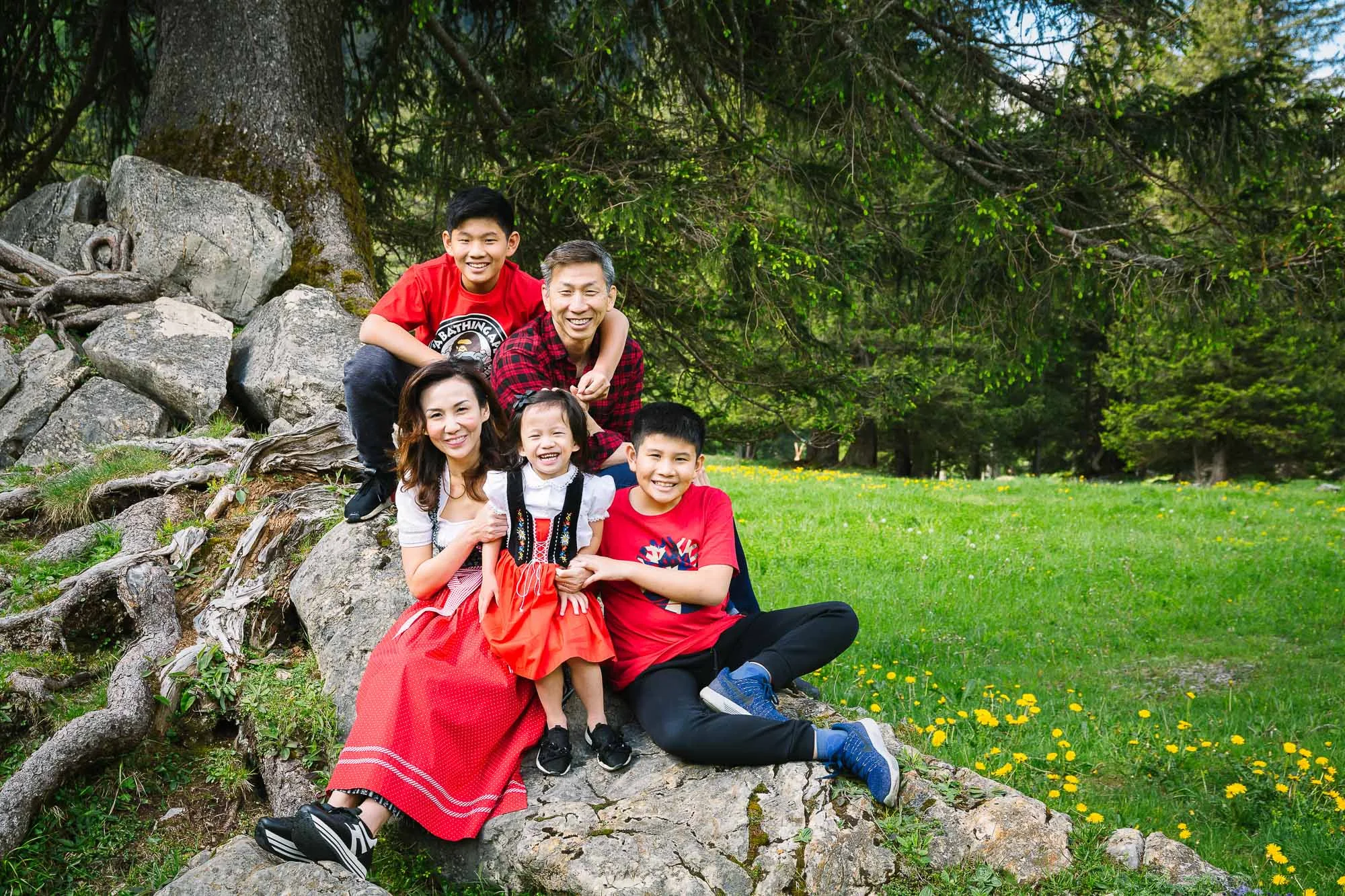Family Vacation Photos Switzerland