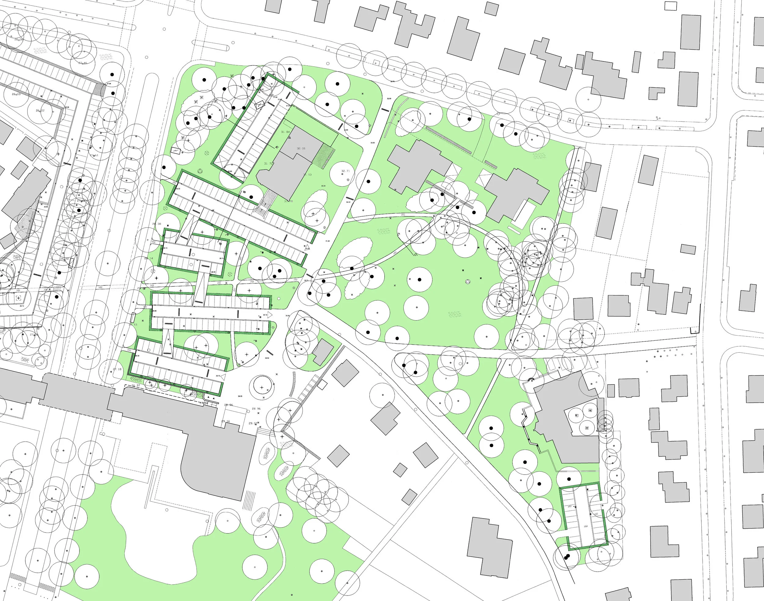 5 5 2 parkeerplaats raadhuis Ede 1op500 kleur.jpg