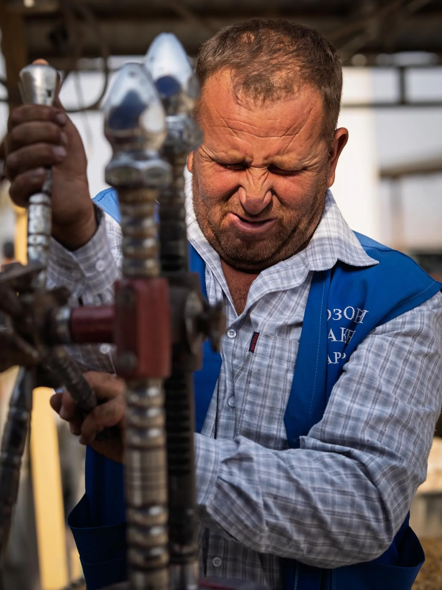 We made a quick stop on our Tajikistan road trip to enjoy a roadside pomegranate juice.