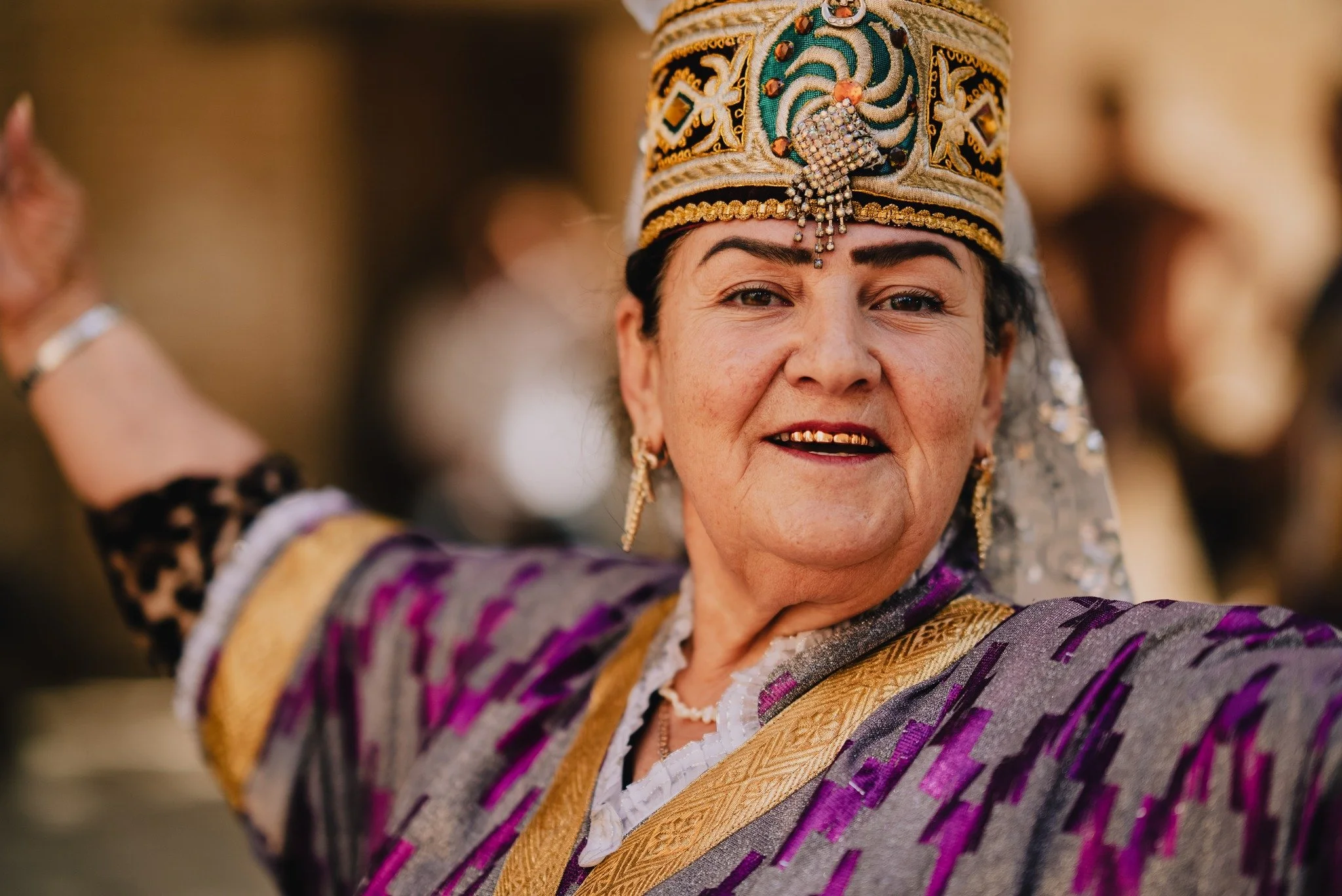 Singers from Bukhara, Uzbekistan.
Each little courtyard brought its own wonders as I wandered through the former Silk Road city.
The sound of music caught me this time and was captivated by the performers' infectious energy.

#bukhara #uzbekistan #si