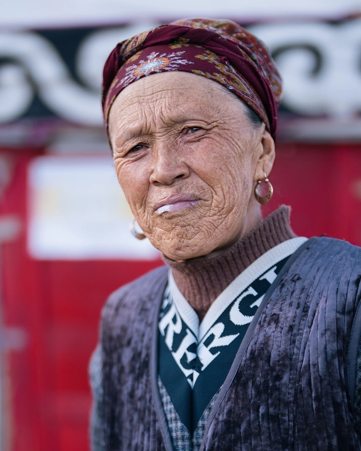 Faces of the Pamir:
1-2: The matriarch  poses in front of her yurt, Tulpar Lake, Kyrgyzstan
3: A child eats the skin of a pomegranate and stares into my soul, Dushanbe outskirts, Tajikistan
4: A mother shelters her baby from the afternoon sun, Dushan