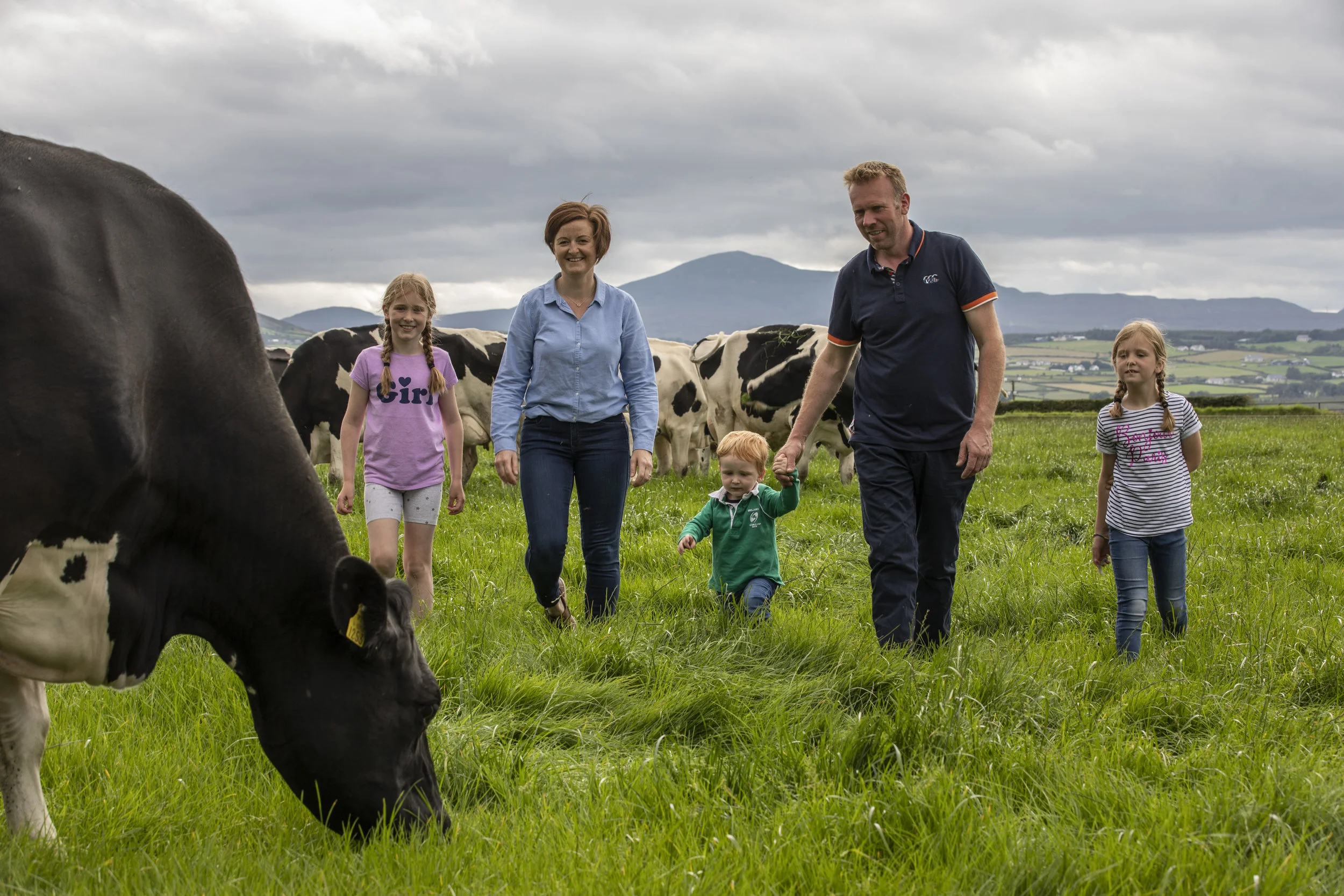  “There is a great joy in seeing the kids taking an interest in dairy farming and following the tradition” 
