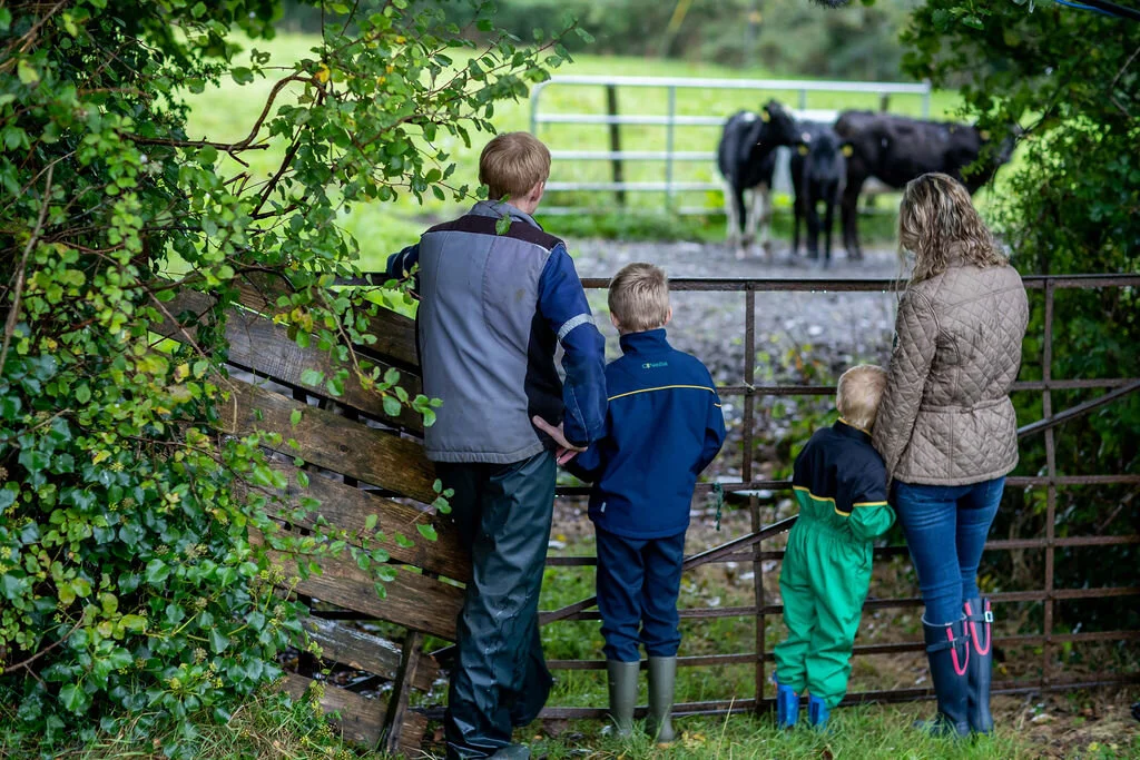  "We love going to farm shows as a family" 