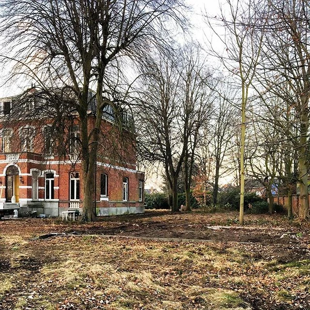Opkuis van de tuin is begonnen #villagroothuis #tuinendejonghe uit Waregem