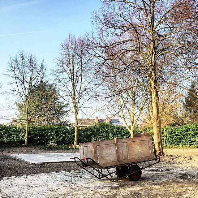 Onze tuin wacht op de lente #villagroothuis