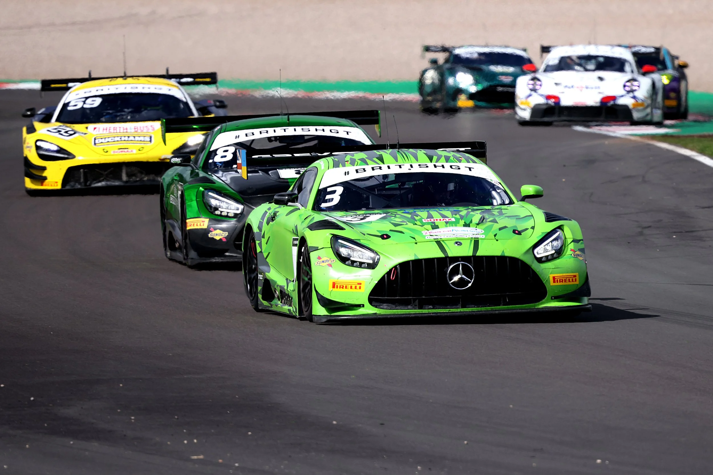 Mike Price Callum Macleod Mercedes-AMG GT3, Greystone GT, British GT, Donington Park 2024