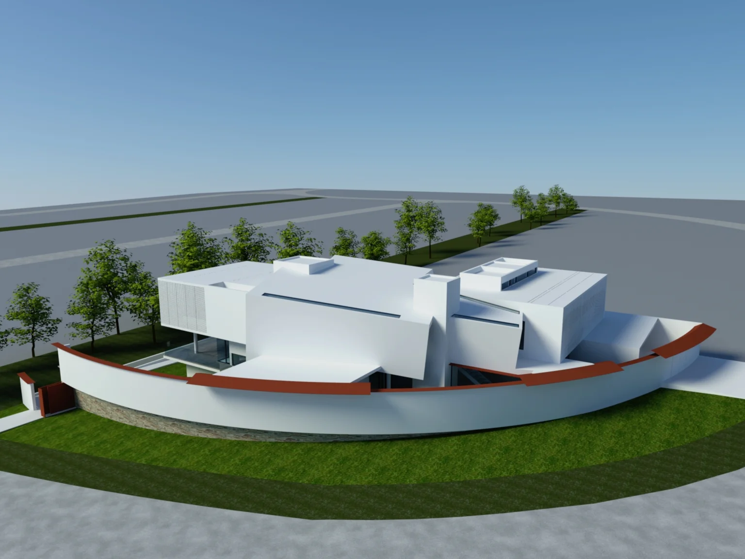 Five house - three of five