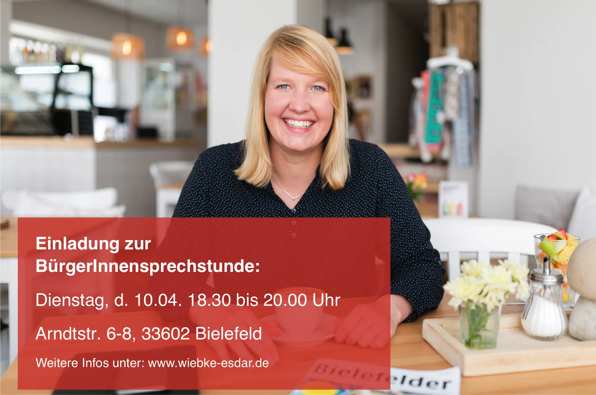 Einladung zur BürgerInnensprechstunde
