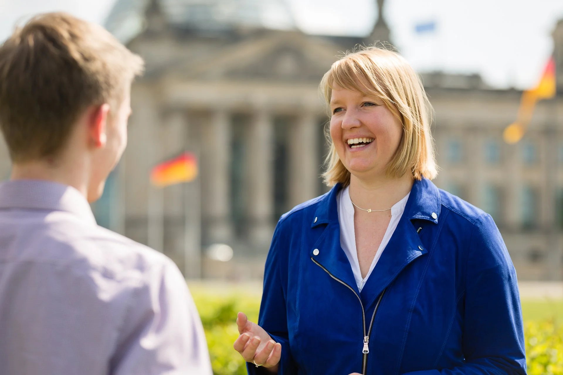 Dr. Wiebke Esdar wird 100. Botschafterin der AJA-Gastfamilienkampagne