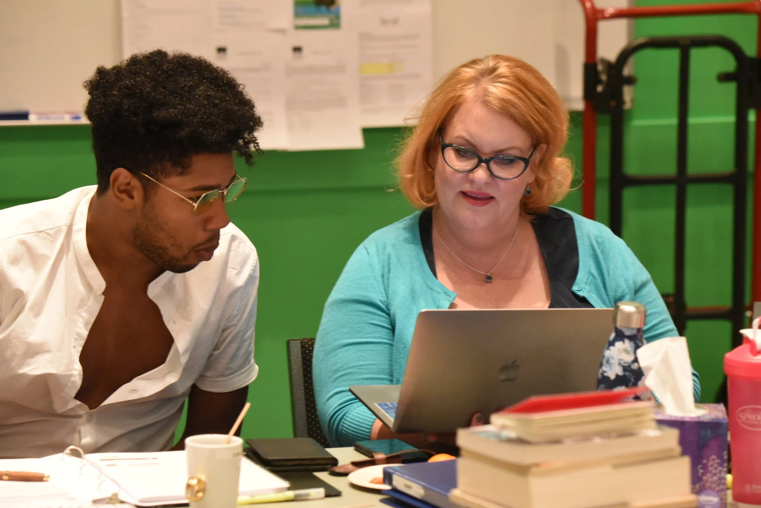 Saxton Jay Walker, performer; Emma Messenger, performer