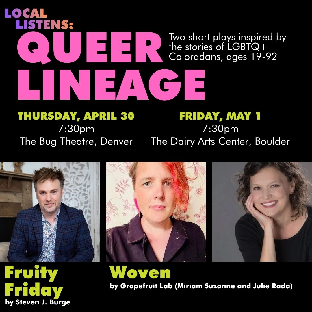 Local Listens: Queer Lineage — Local Theater Company