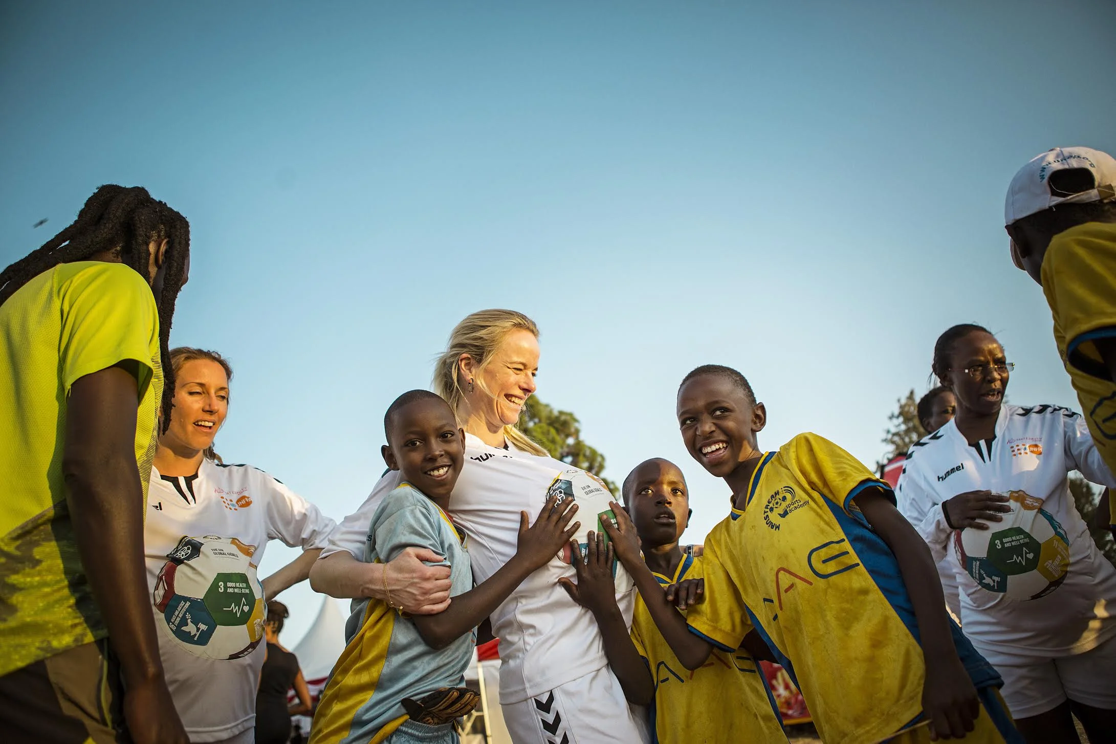 The signature Mamas United Bellies are a great conversation starter about maternal health