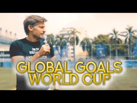 Global Goals World Cup (with Nikolaj Coster-Waldau) // Bangkok