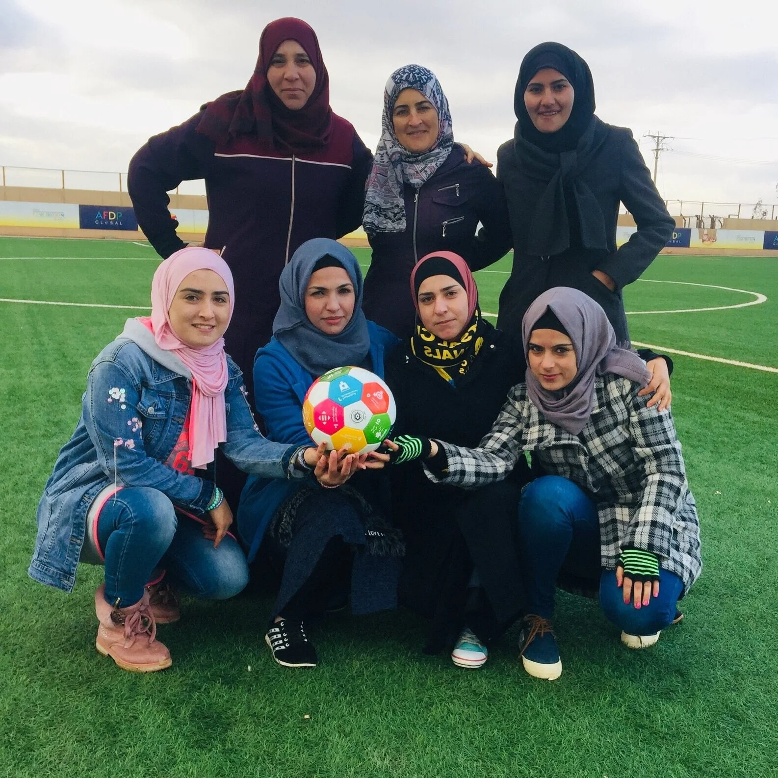 Novo Nordisk Foundation supporting all-women teams participating in the first Global Goals World Cup in Amman, Jordan