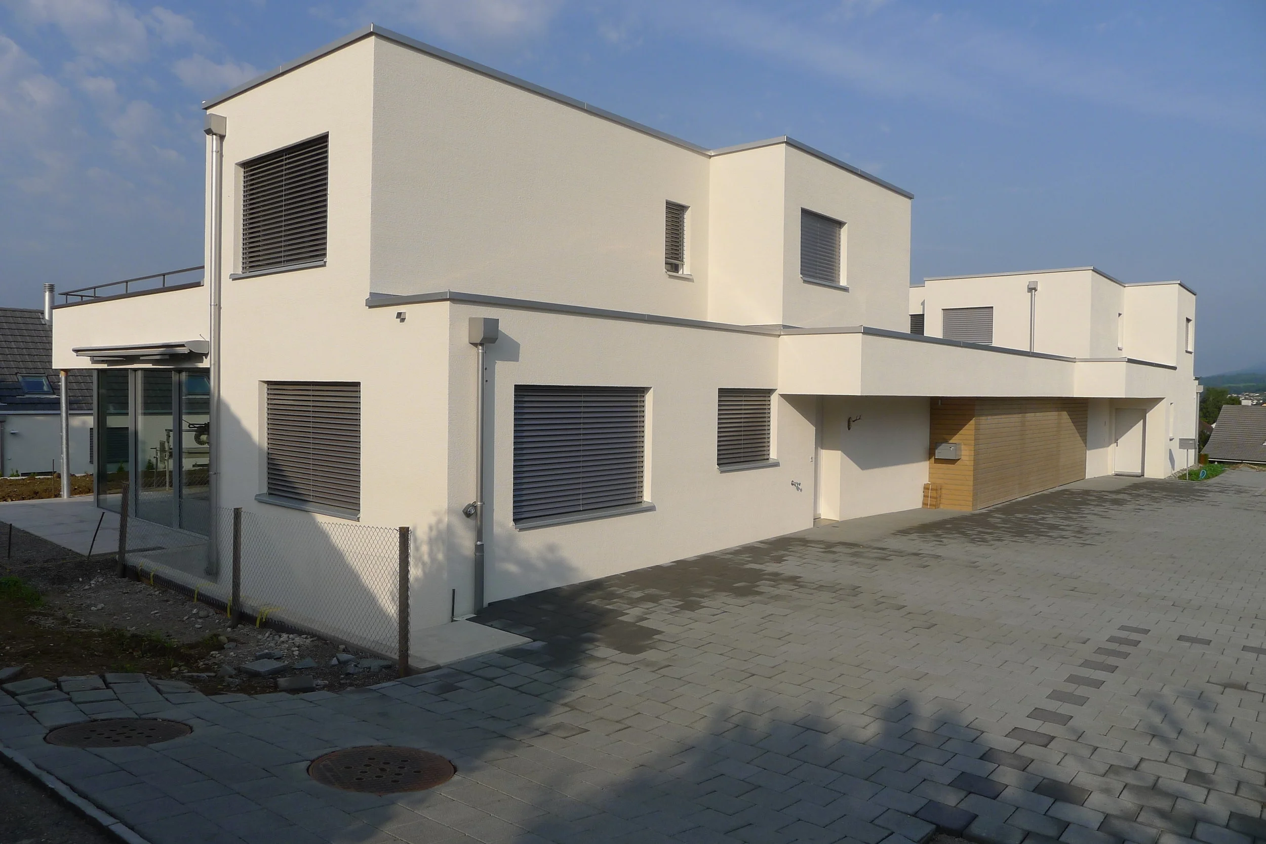 Neubau Doppel-Einfamilienhaus