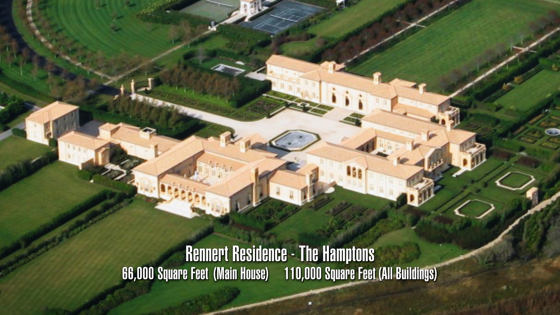 The Rennert compound is 111,000 square feet: photo by Wikipedia user Cfijames
