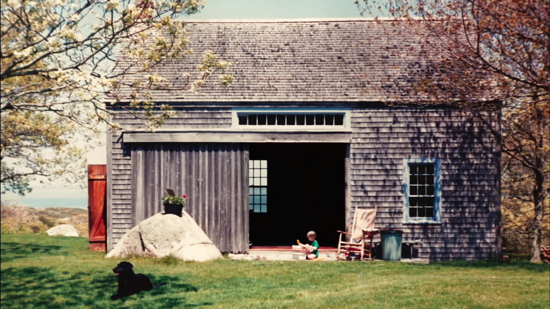 A residence in this repurposed barn was torn down and replaced by a mega-mansion