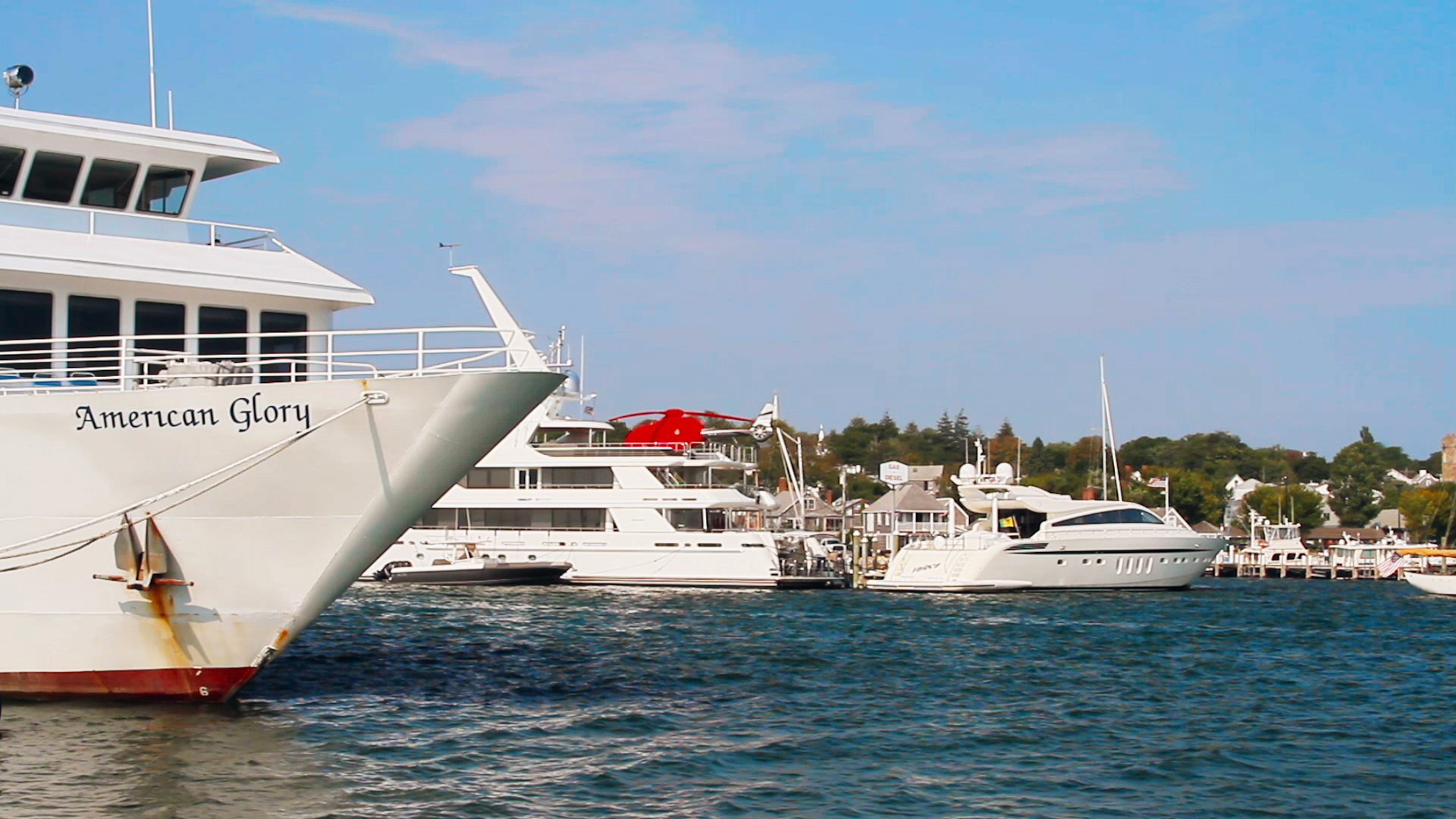Summer on Martha's Vineyard draws the mega-wealthy with their yachts and helicopters
