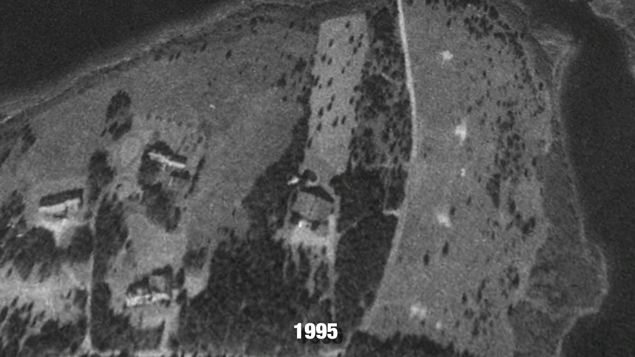 Martha's Vineyard satellite image from 1995