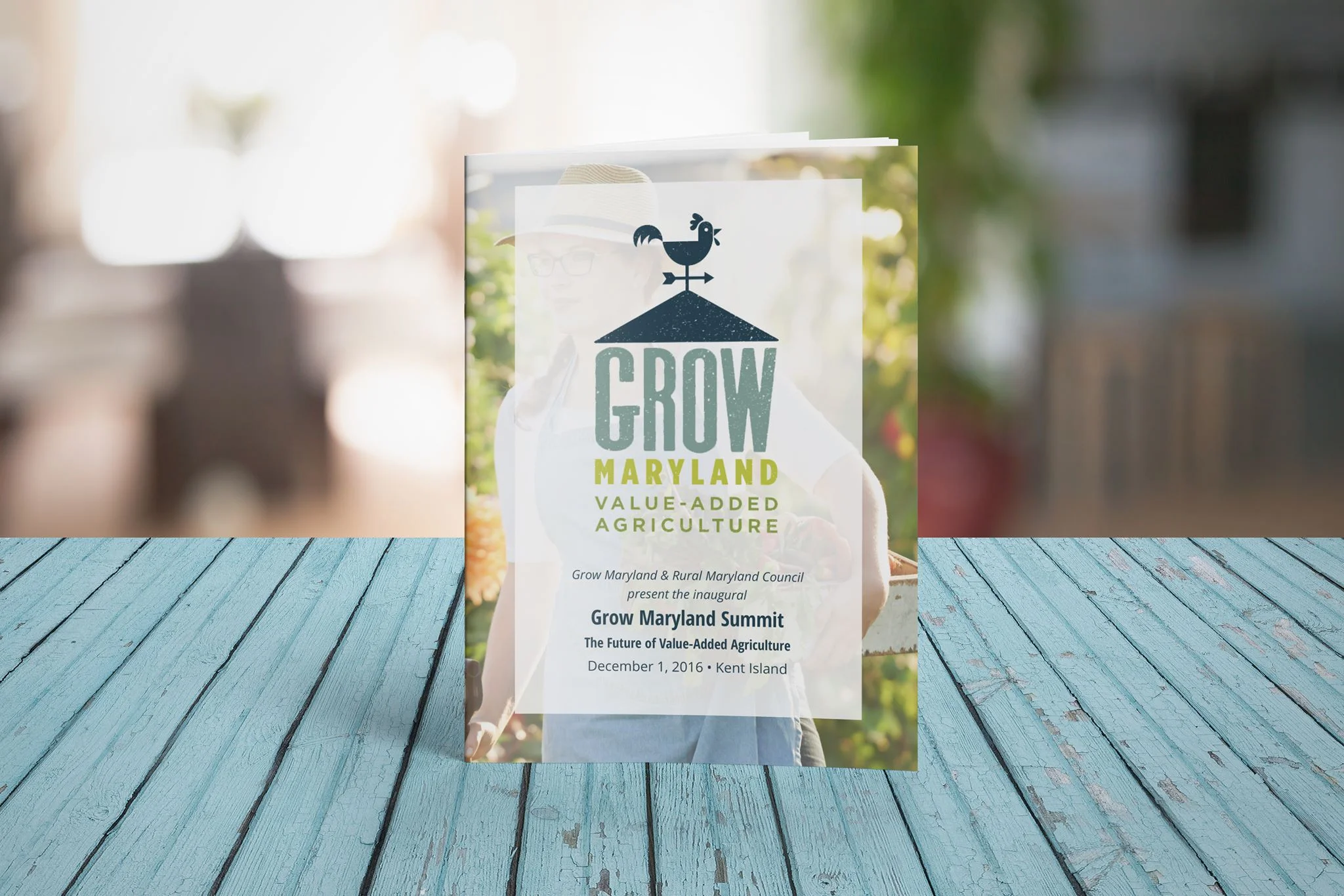 Event Brochure for Grow Maryland