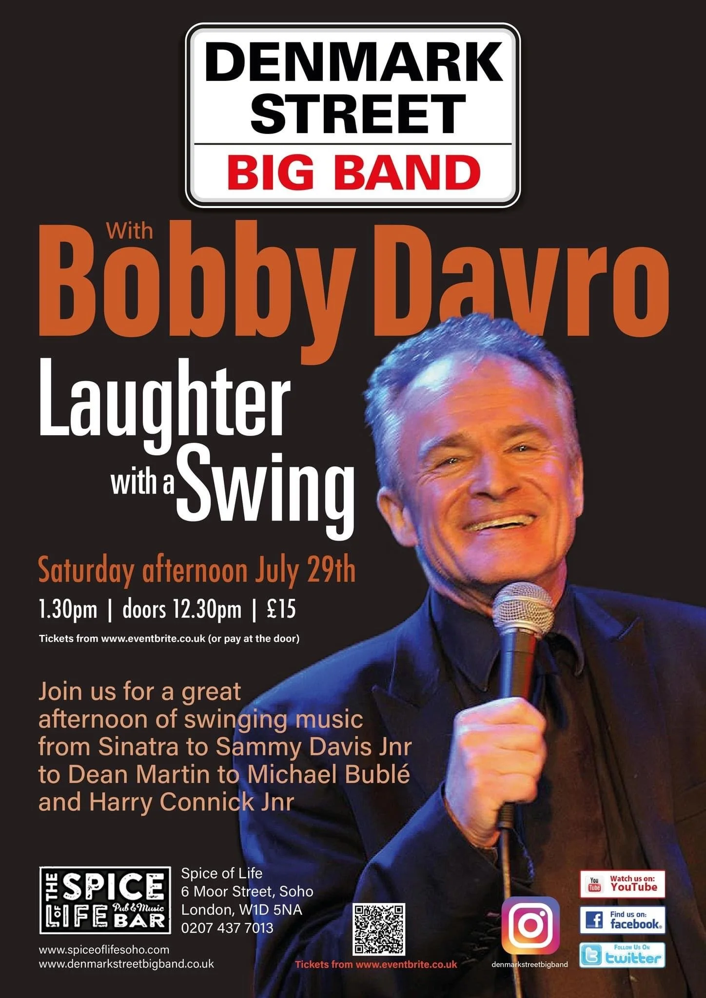 Denmark Street Big Band with Bobby Davro