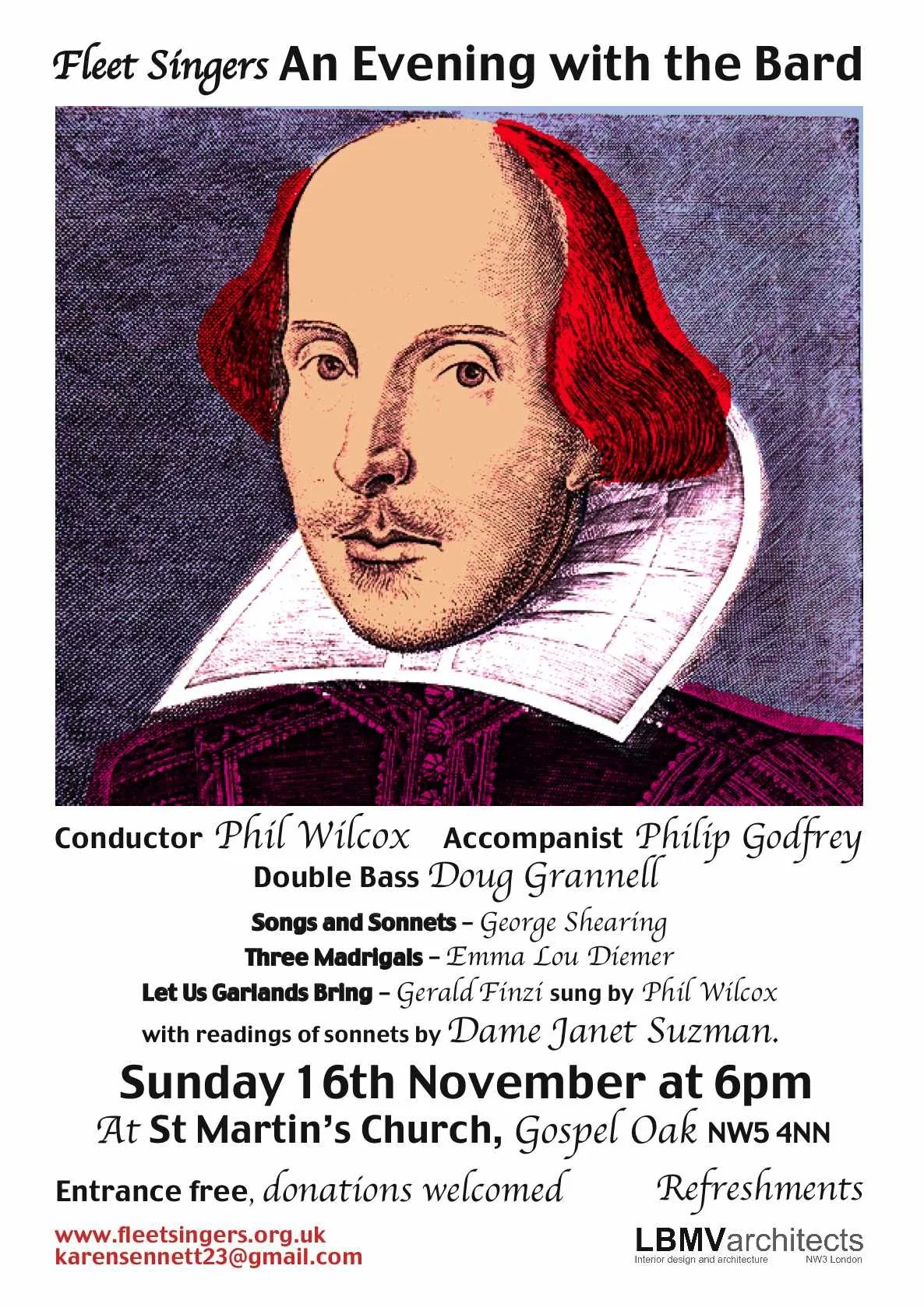 An Evening with the Bard