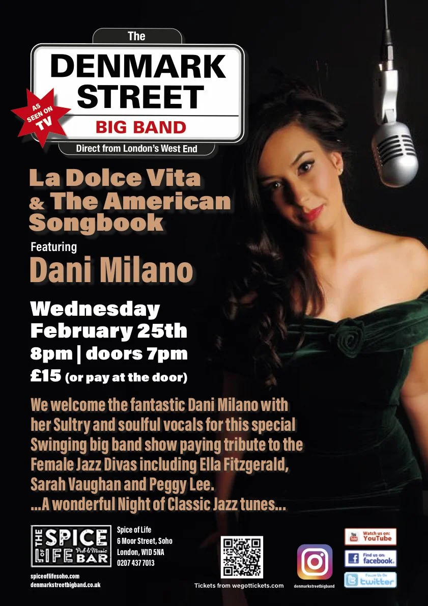 Denmark Street Big Band - La Dolce Vita &amp; The American Songbook
