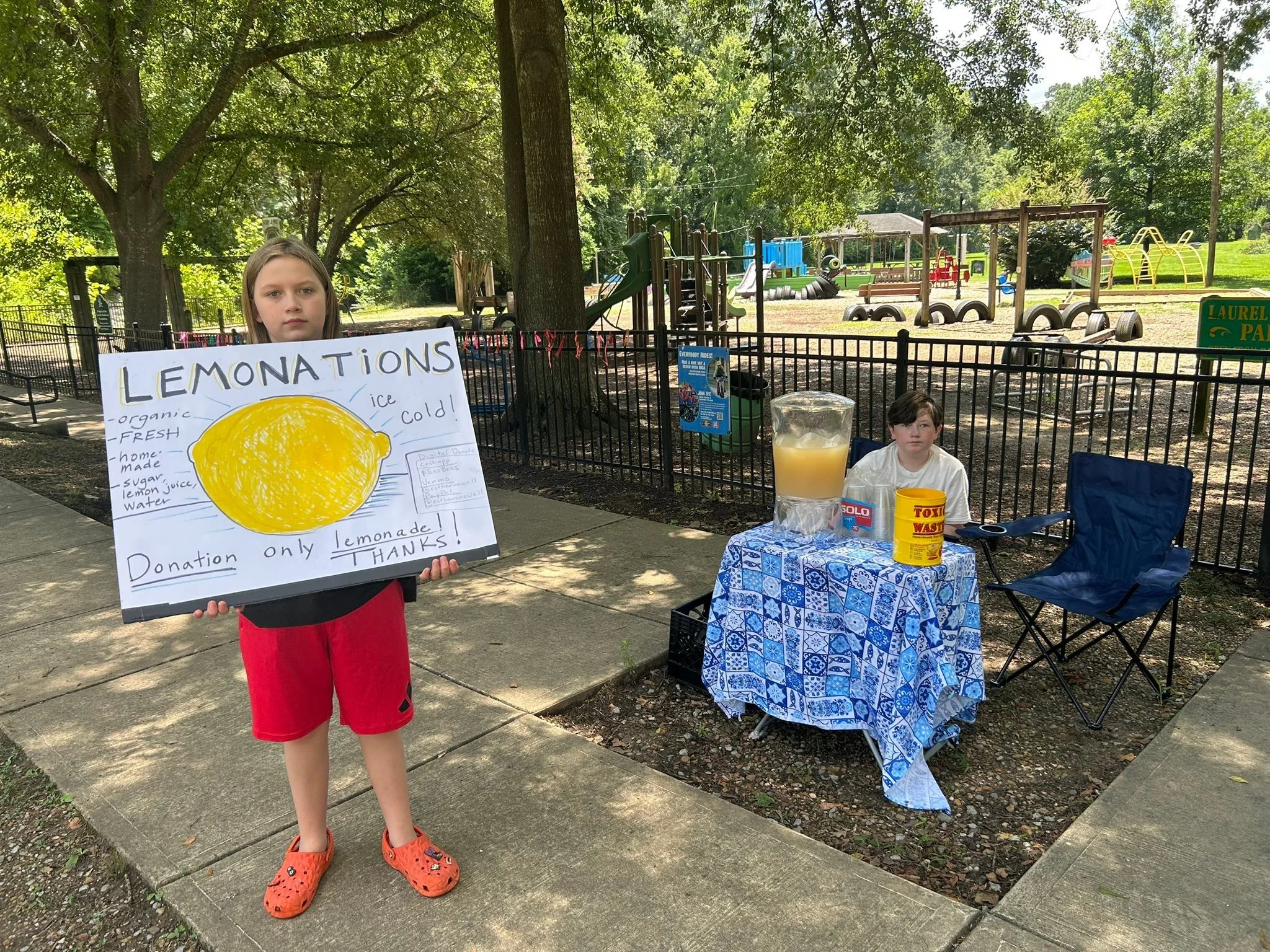 Jxn folks - we&rsquo;re out at Laurel Park (1841 laurel st) if you wanna swing by and get some ice cold lemonade! 🍋

Homemade, fresh, and if you have kids they can run around out here too. We&rsquo;ll be here til 4 today and planning on coming back 