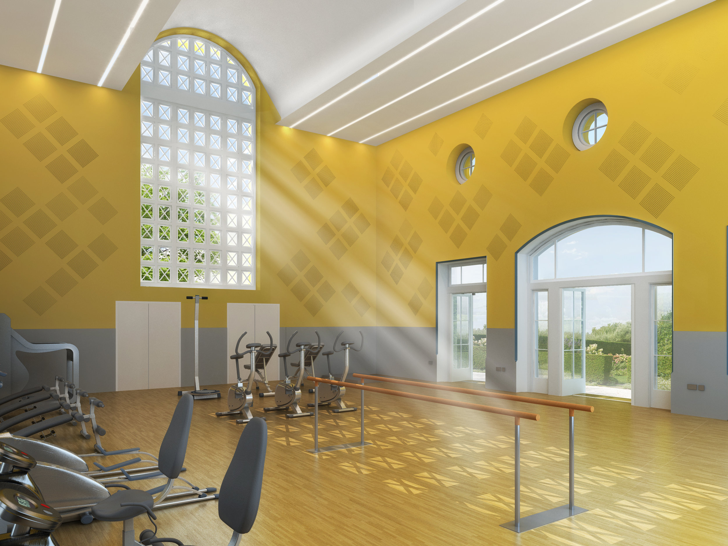 Neurology Rehabilitation Gymnasium