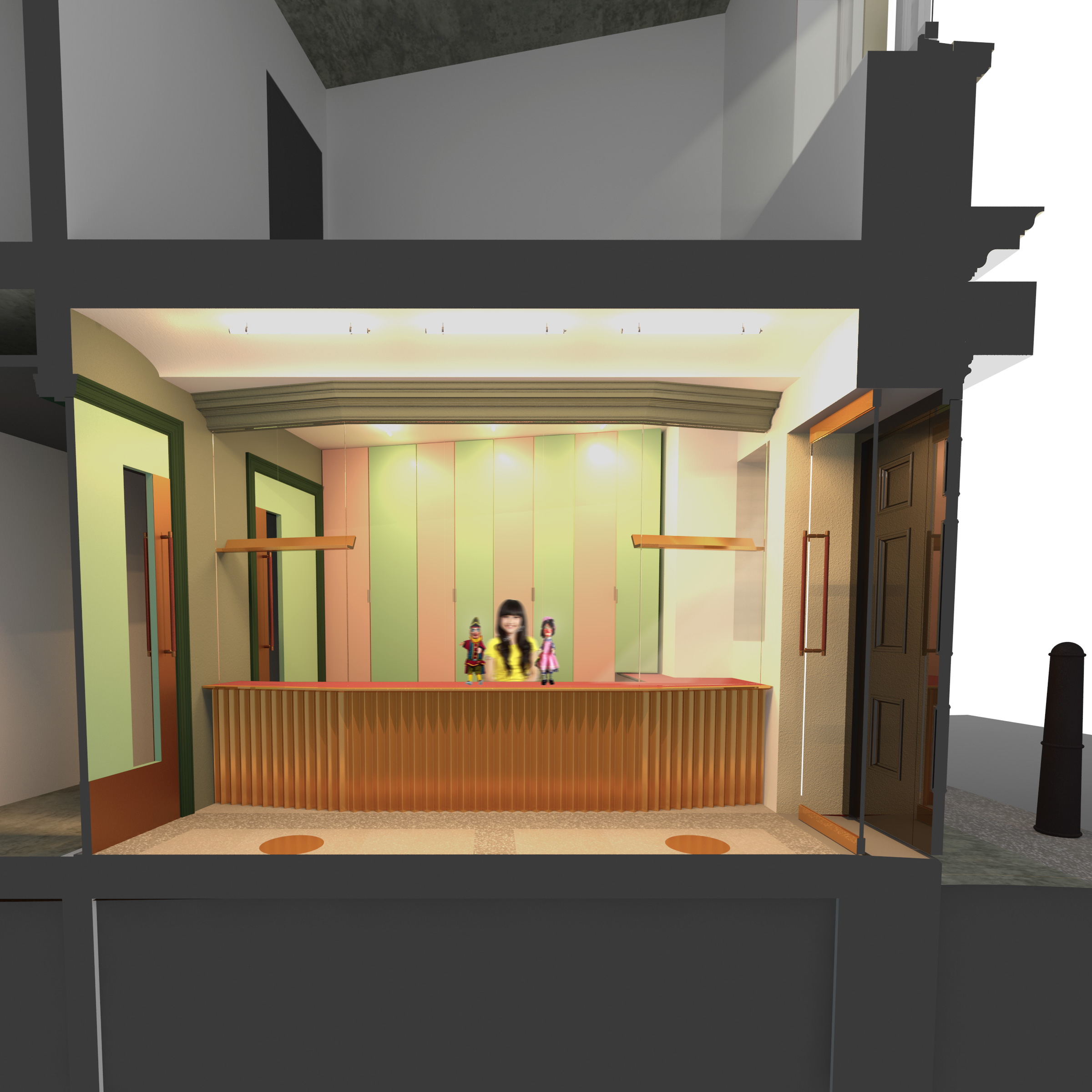 Proposed Stage Door Keeper's Office