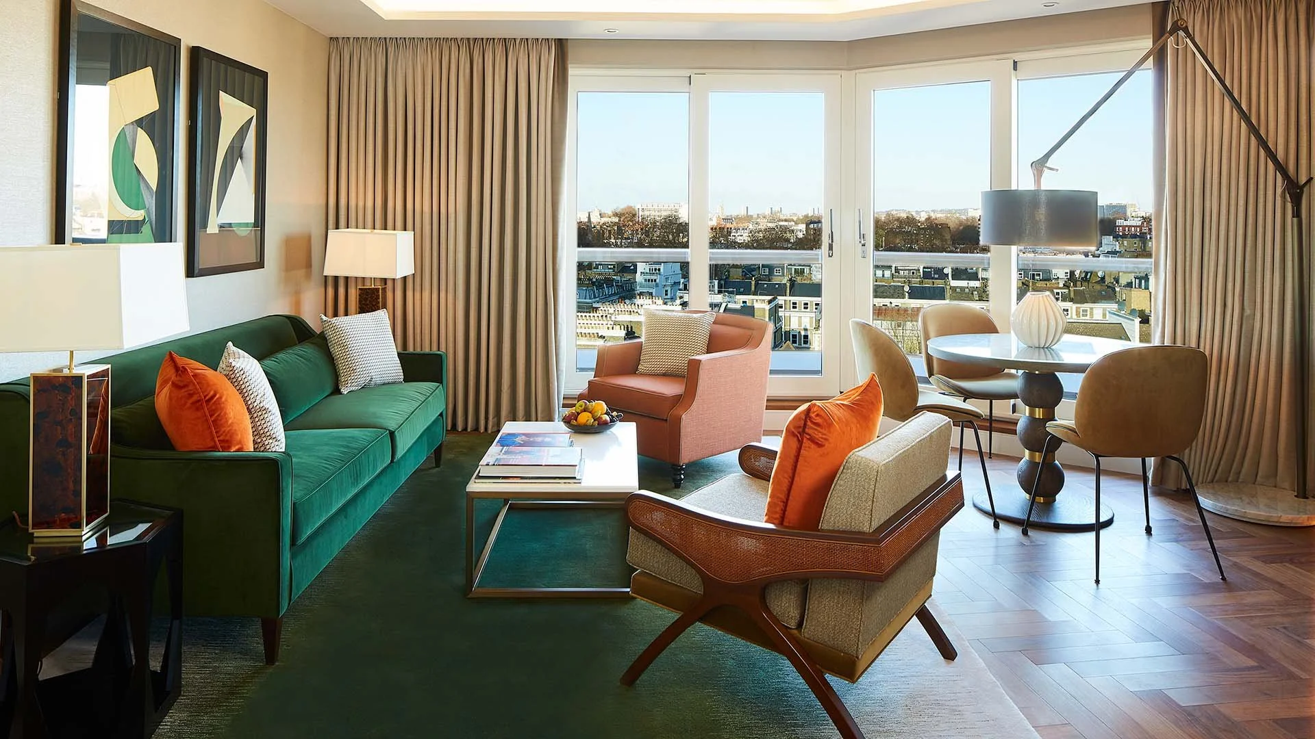 Reception Room Single Bed Apartment