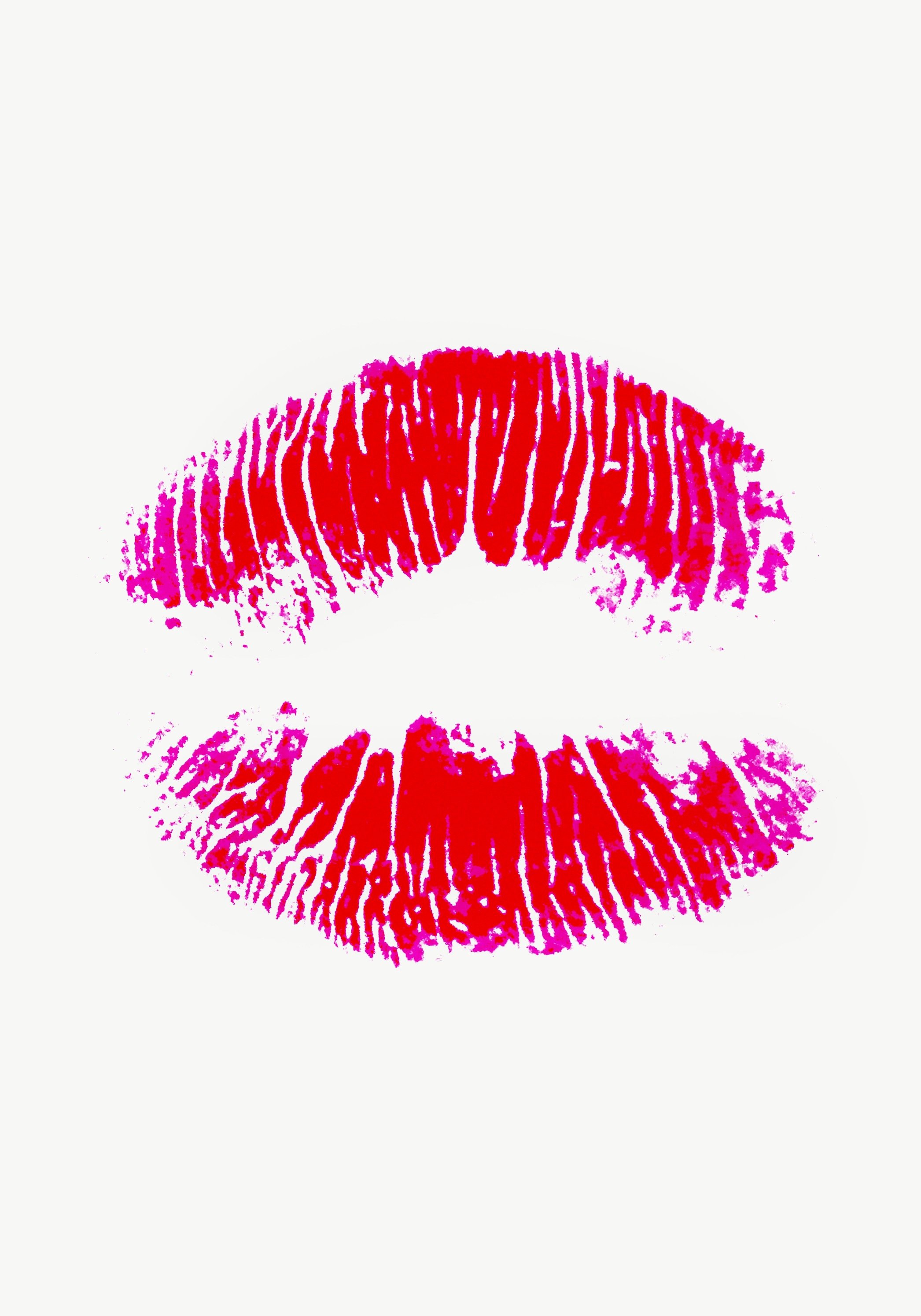 Kiss red