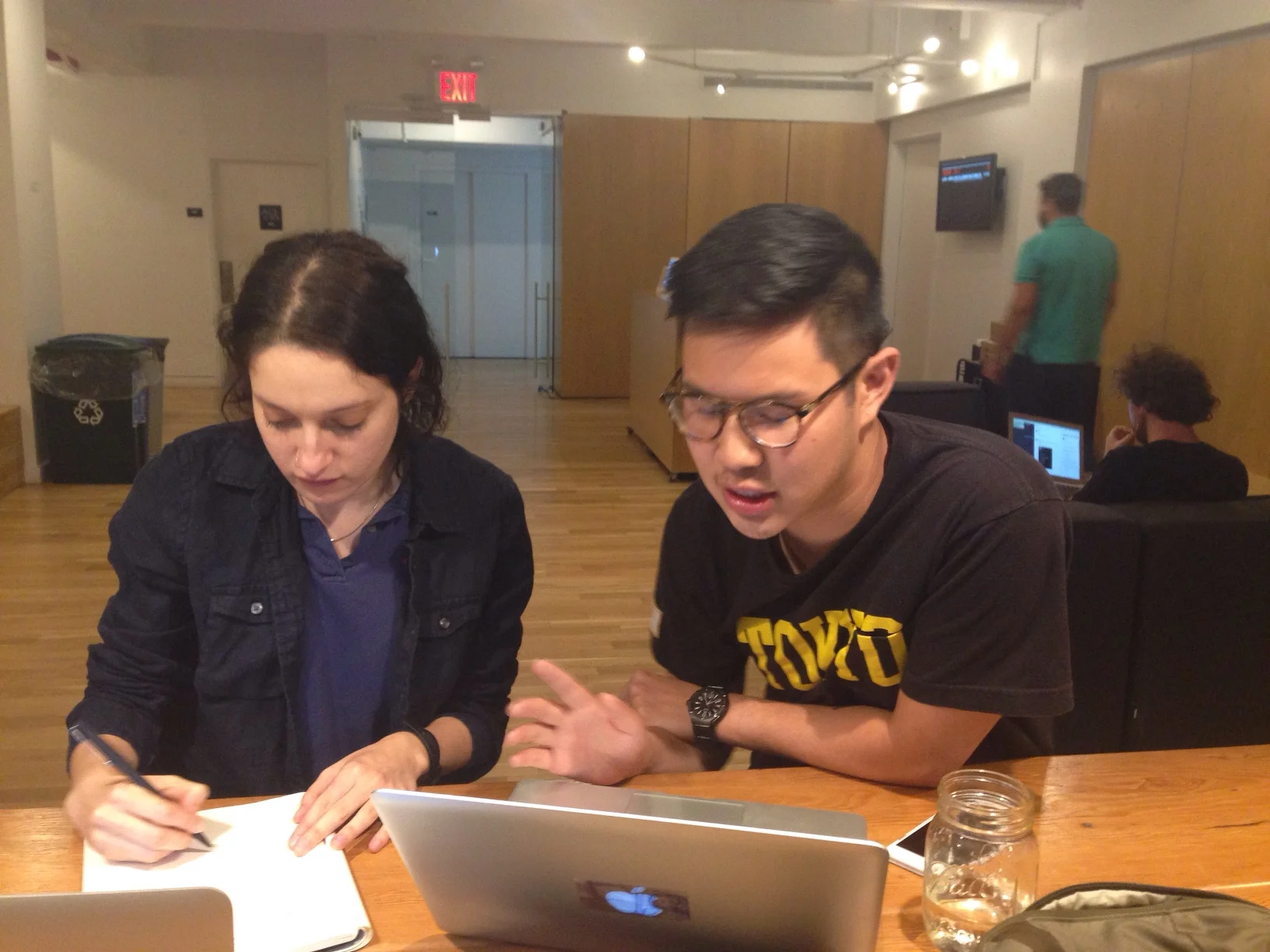 Liat conducts a usability test