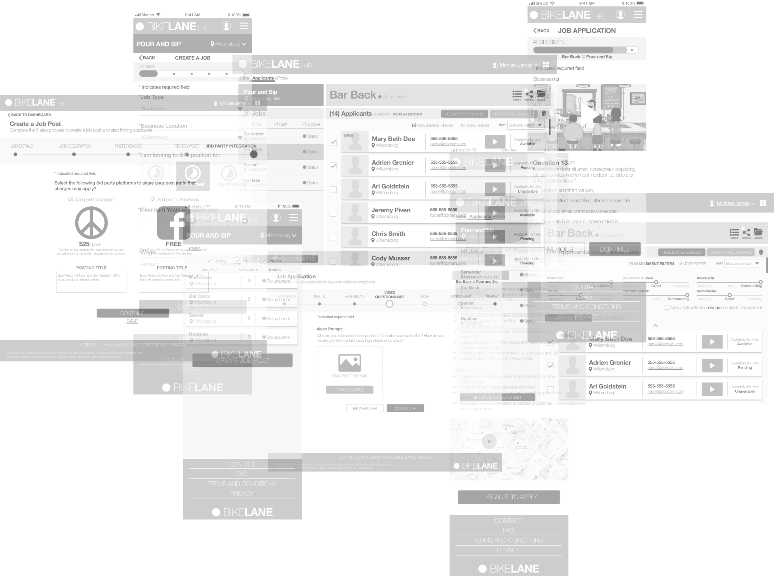 WIREFRAME DESIGN EXPLORATION