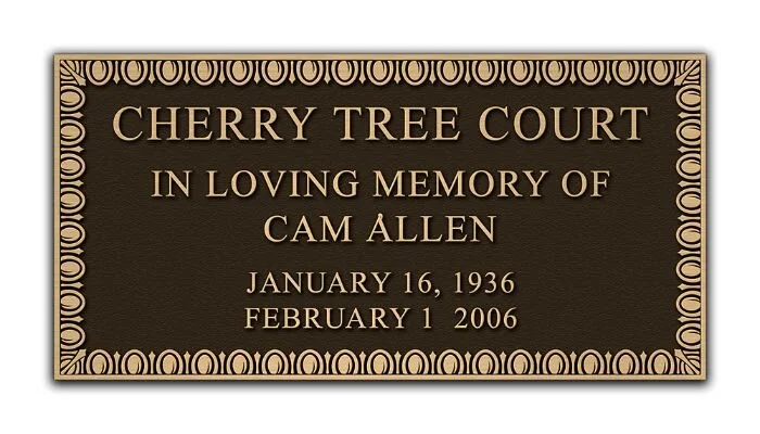 IB1505 – Memorial Plaque