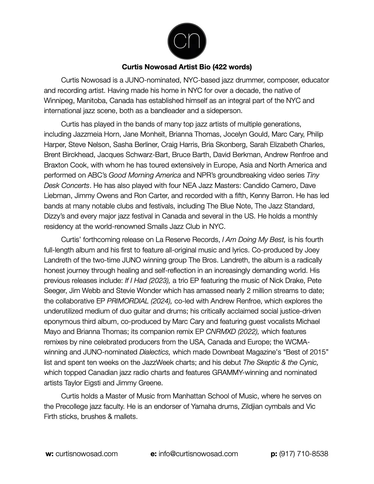 CN Long Bio (422 Words)