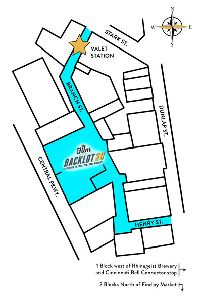 Backlot 30 will take place in the industrial back alleys of Cincinnati's Over The Rhine District