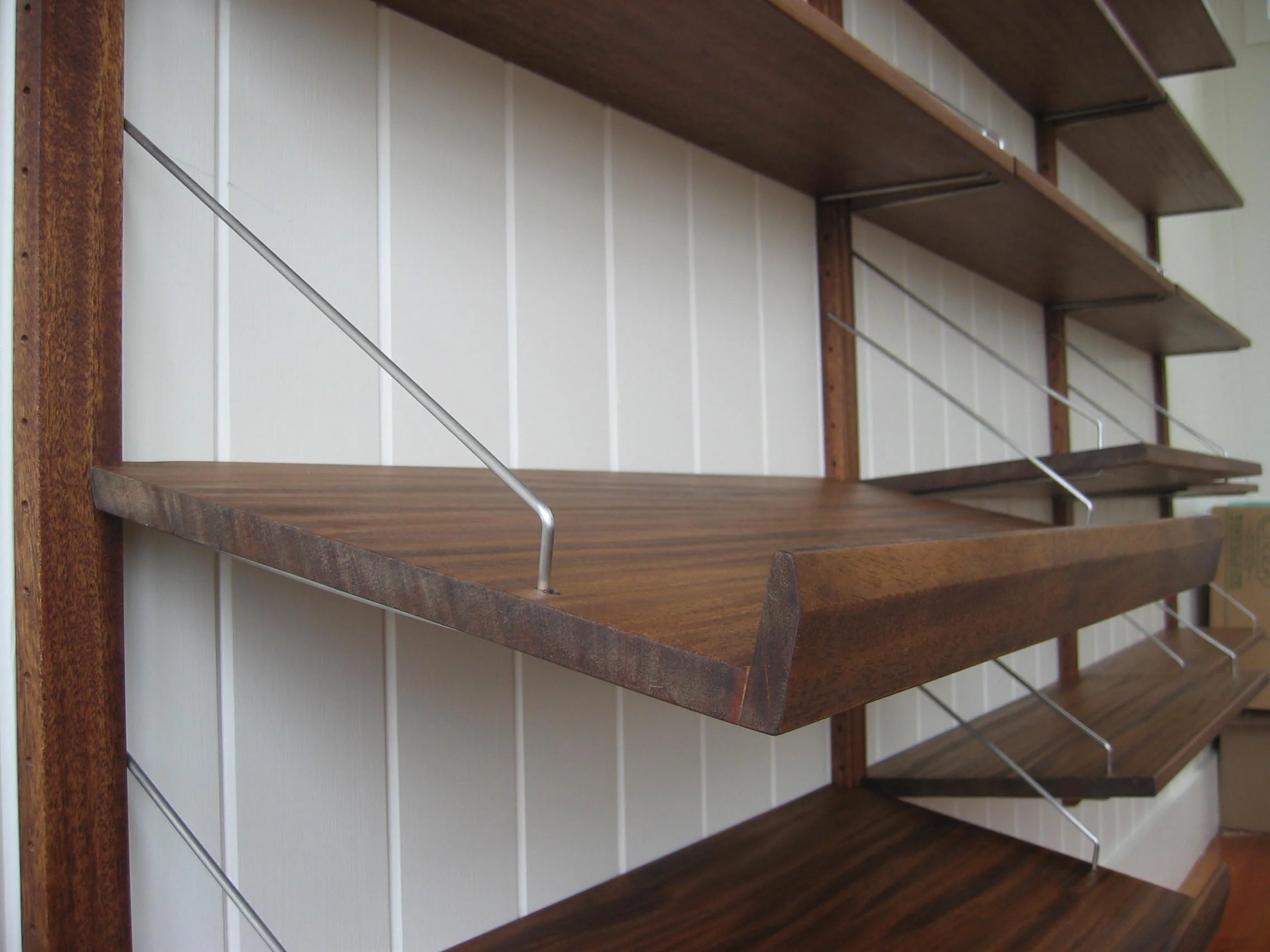 MAHOGANY BOOK SHELF