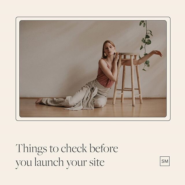 Website Launch Checklist, Part 1: Design &amp; Appearance&nbsp;✨
.
The big day has arrived and your site is finally ready to be launched. Or is it?&nbsp;🤔
.
🧩 In a project as big as a website, details are essential. Tweaking one tiny thing can mass