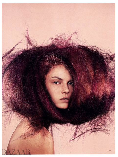 Nicolas Jurnjack hairstyles harper's bazaar magazine kate moss — Nicolas  Jurnjack Hairstyles
