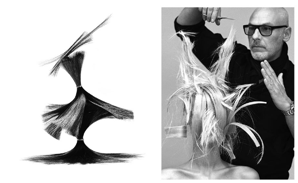 Nicolas Jurnjack Hair Sculptures