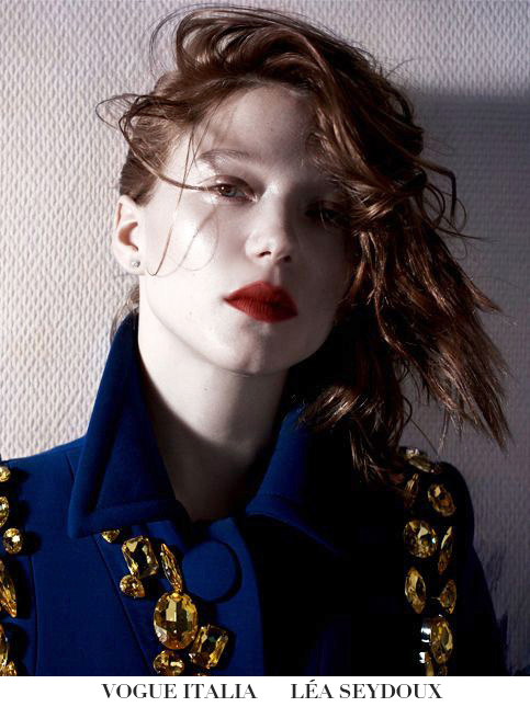Nicolas Jurnjack hairstyles Vogue magazine Léa Seydoux actress — Nicolas  Jurnjack Hairstyles
