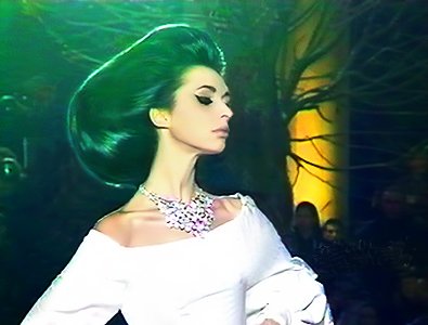 Maria Callas-Inspired Hairstyle | Paris Couture Week