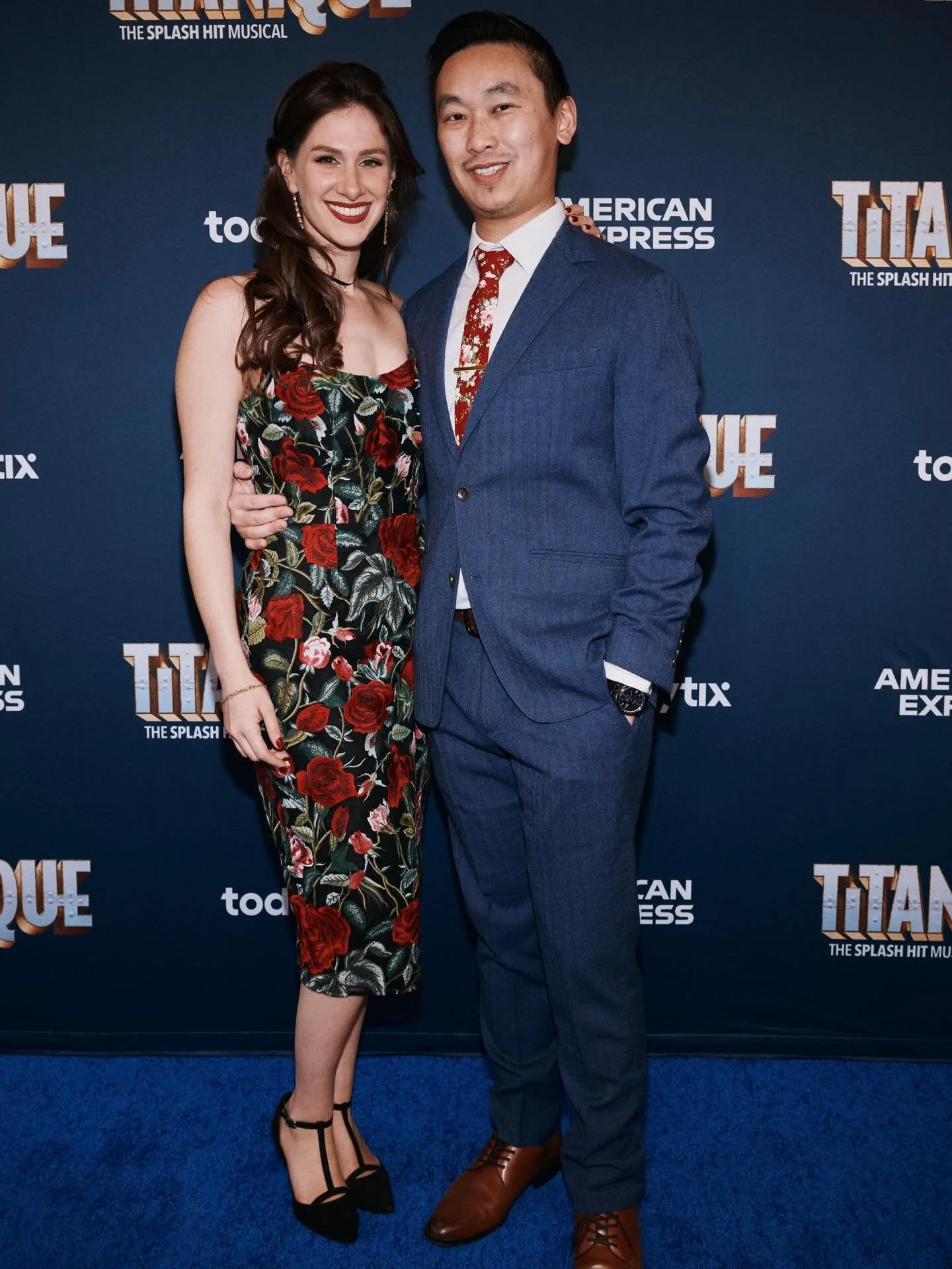 So proud of @geoffreyhko back on Broadway conducting the ship of dreams each night!! @titaniquemusical is insane and silly and a true delight, and even better getting to watch my husband up there the whole time 😏

Geoff has now conducted musical ada