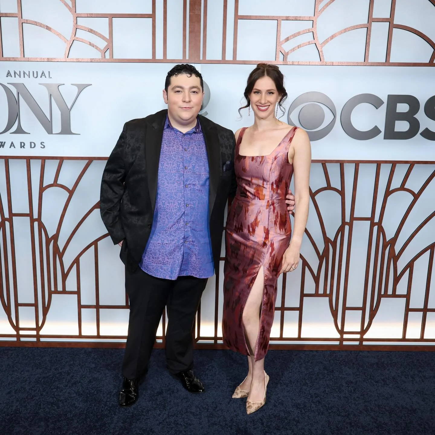 A beautiful weekend celebrating this kooky crazy theater community ✨ 

The BEST night with my bestie @themaxtshow and seriously cool getting to watch @geoffreyhko up on that Tony&rsquo;s stage!!! Dreams coming true!!!