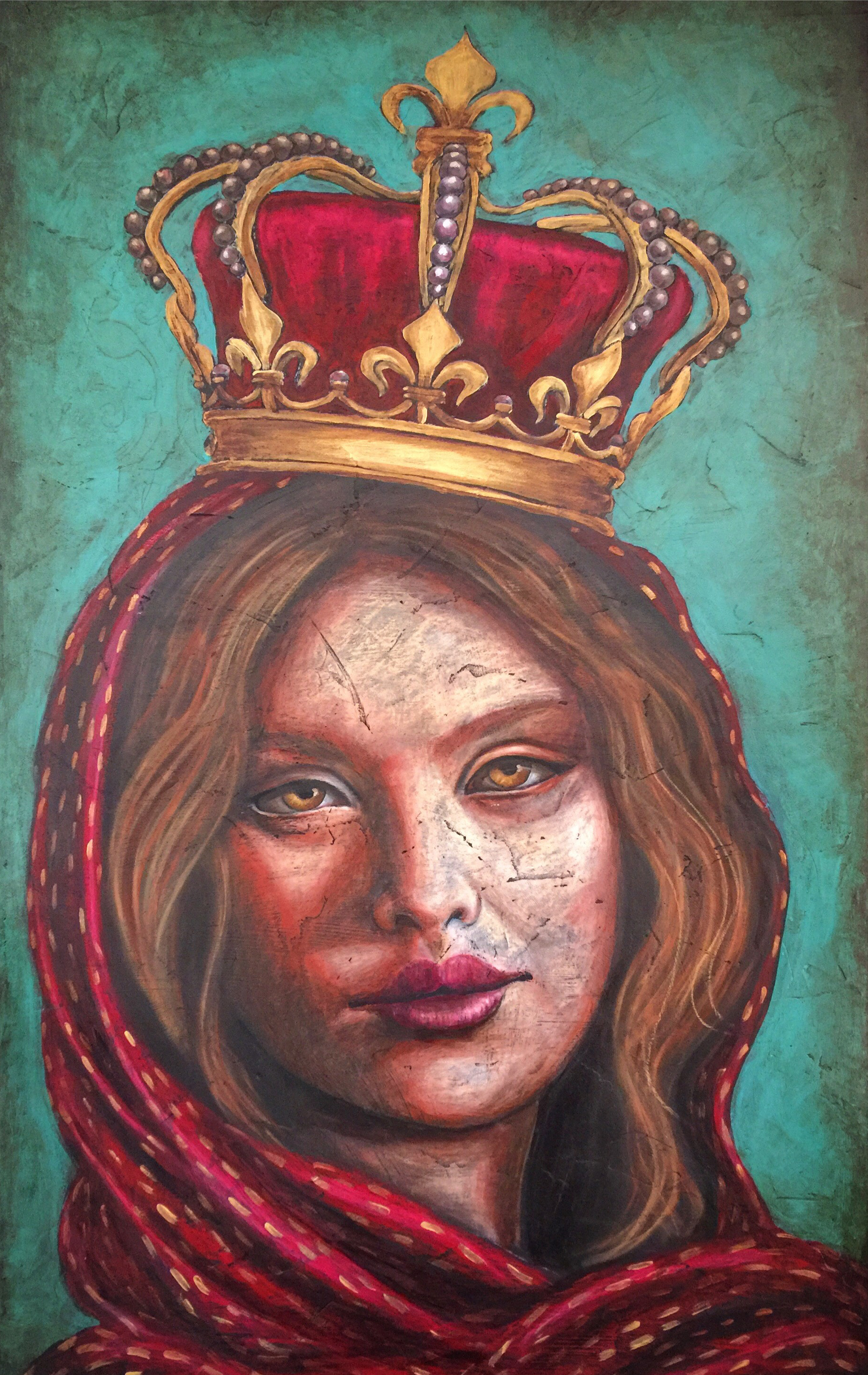 Queen for a Day 30x48