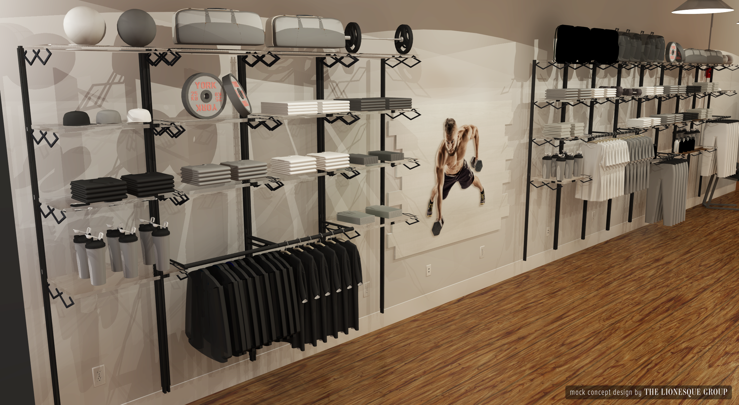 Rendering: 1600 Square Feet